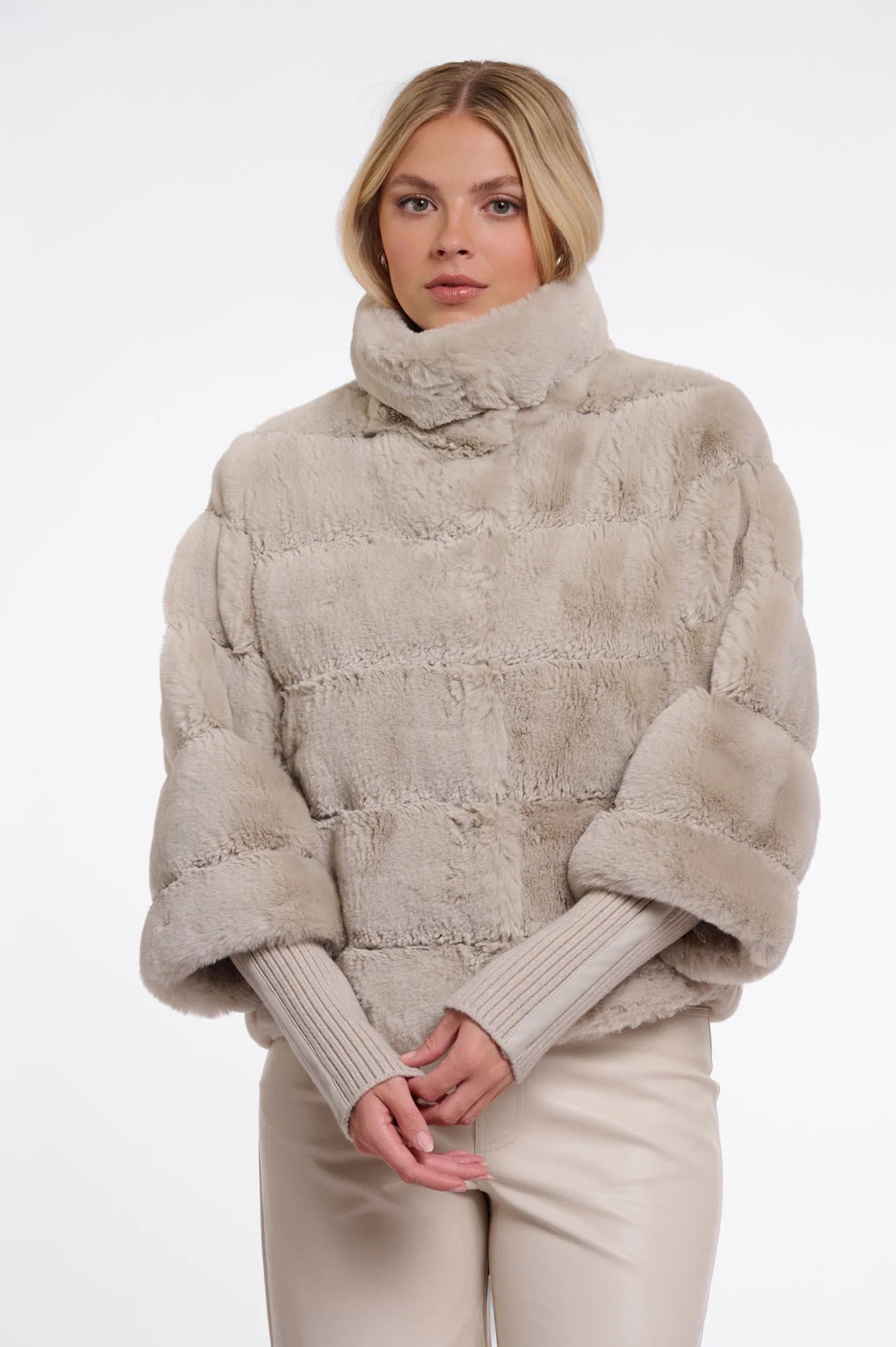 Rino & Pelle Feline Felljacke Birch