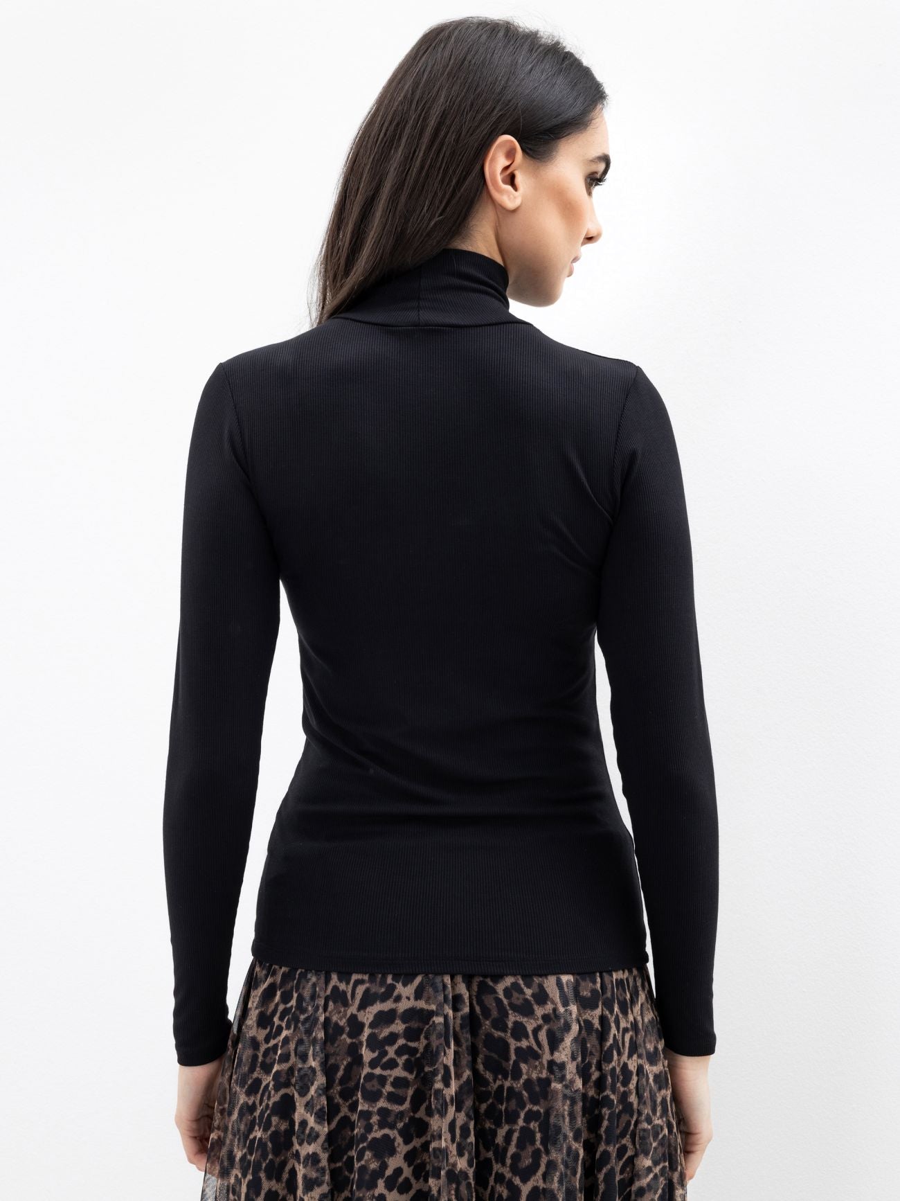 Herrlicher Stehkragenshirt Modell Tinker Schwarz