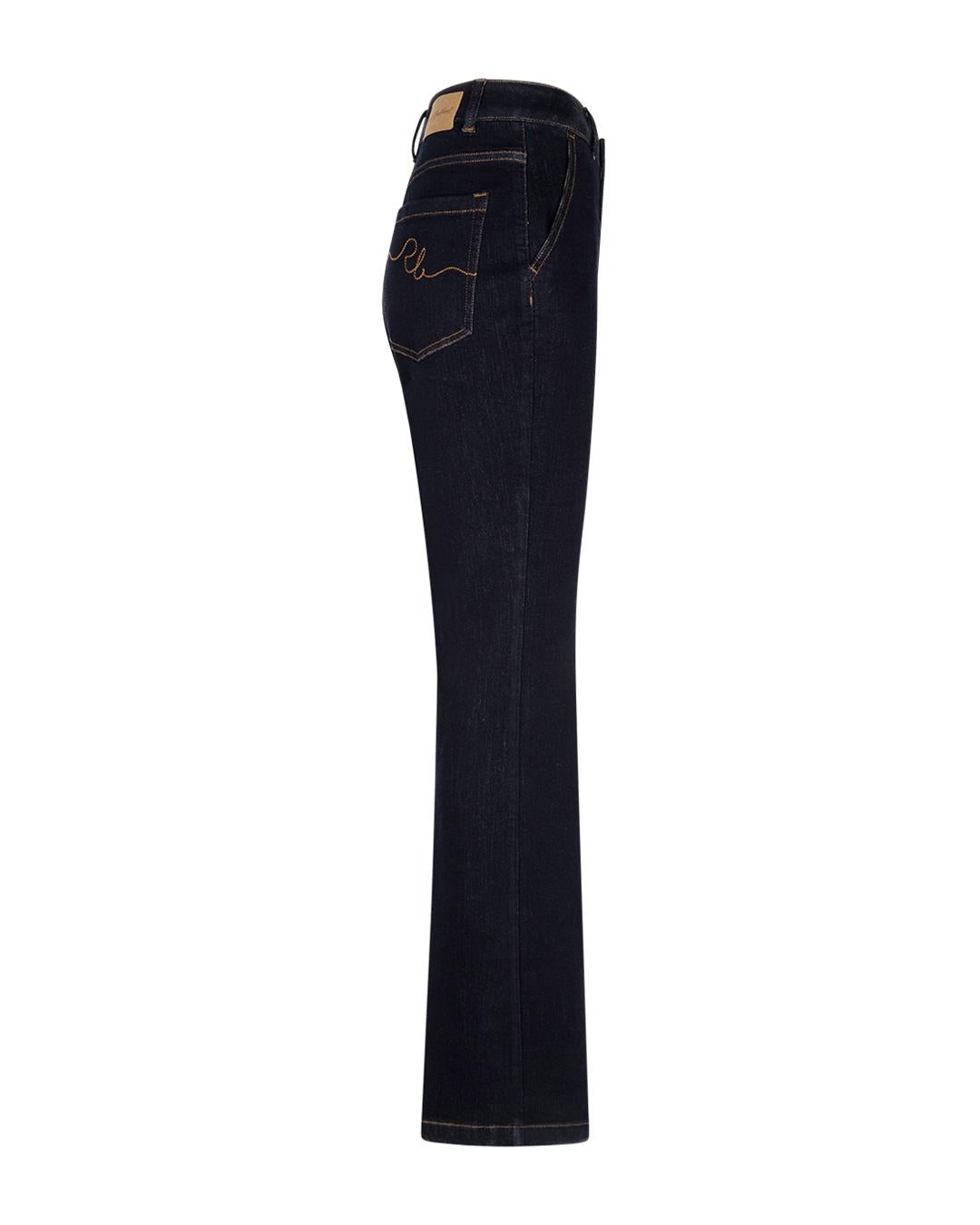 Red Button Bibette Soft Denim High Rise Flared