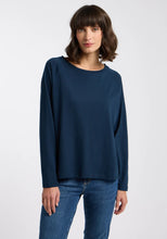 Lade das Bild in den Galerie-Viewer, Elbsand Longsleeve Shirt Coldwater Basic Dunkelblau
