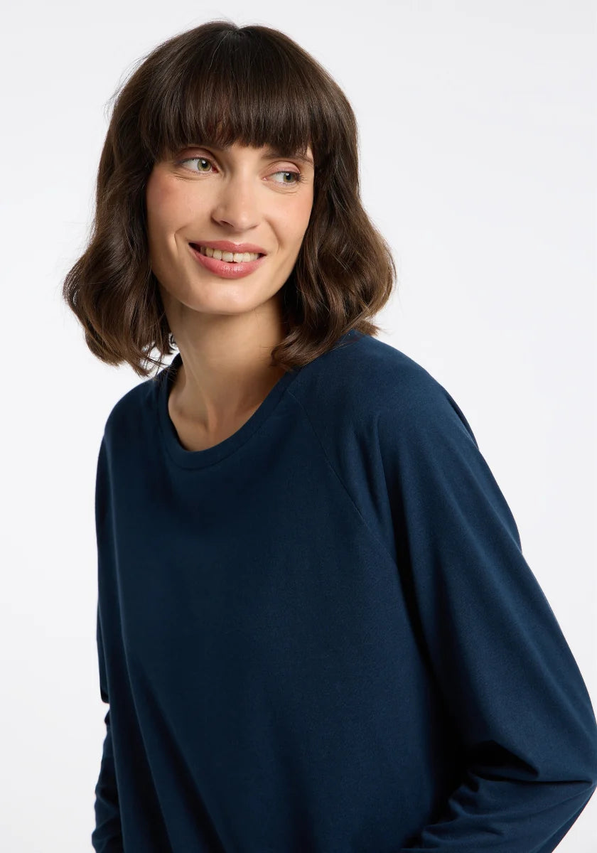 Elbsand Longsleeve Shirt Coldwater Basic Dunkelblau