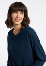 Lade das Bild in den Galerie-Viewer, Elbsand Longsleeve Shirt Coldwater Basic Dunkelblau
