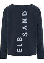 Lade das Bild in den Galerie-Viewer, Elbsand Riane Sweatshirt Coldwater Dunkelblau
