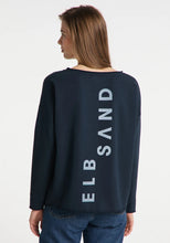 Lade das Bild in den Galerie-Viewer, Elbsand Riane Sweatshirt Coldwater Dunkelblau

