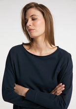 Lade das Bild in den Galerie-Viewer, Elbsand Riane Sweatshirt Coldwater Dunkelblau
