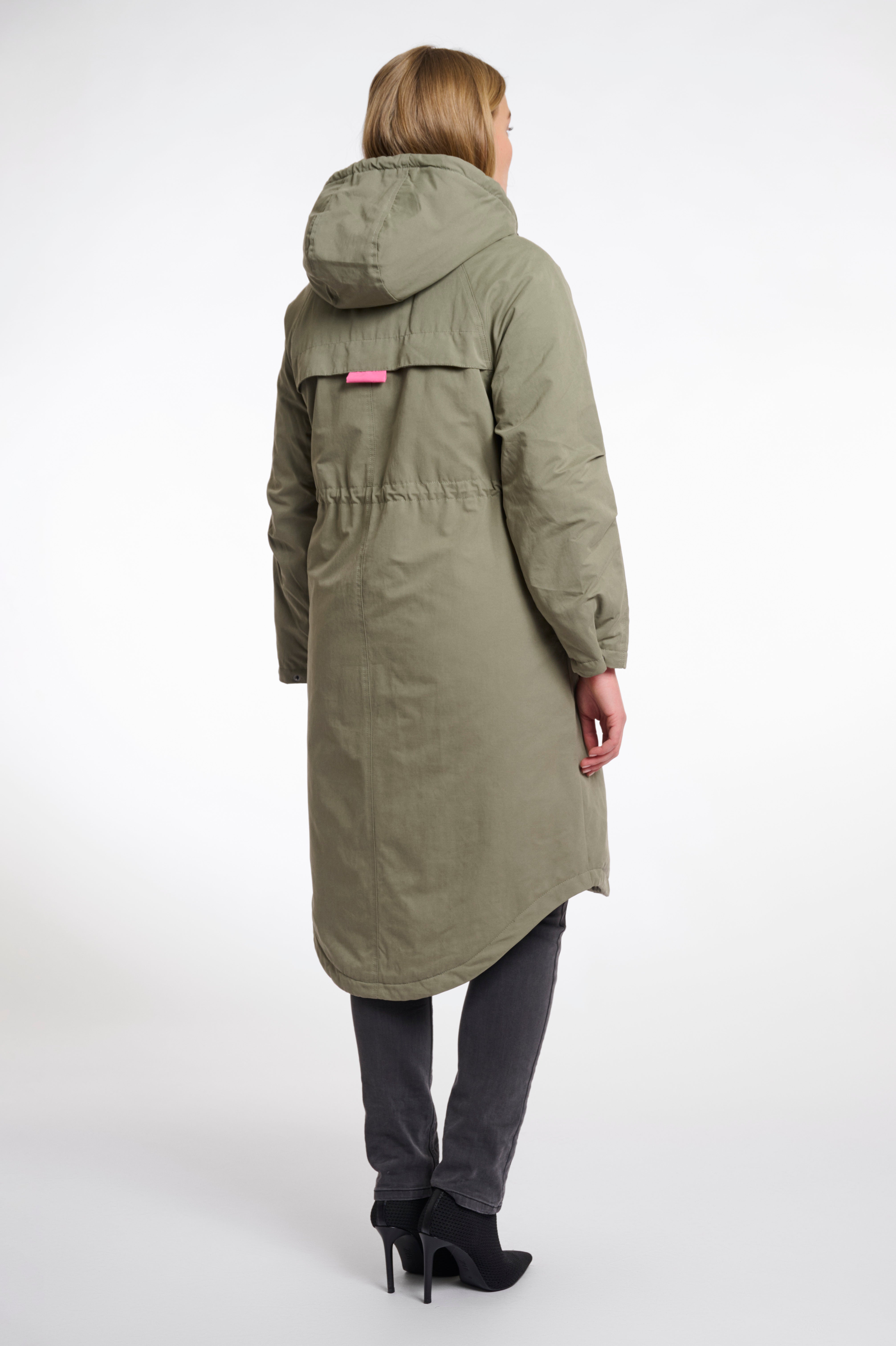 Rino & Pelle Lina Long Parka Gree Ash