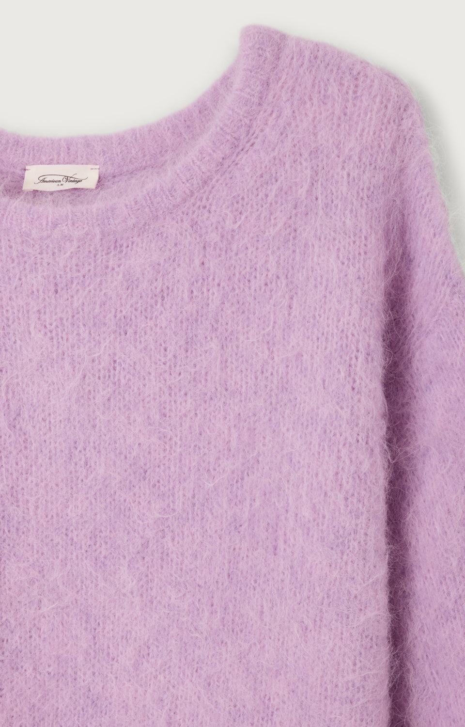 American Vintage Pullover Damen Niby Orchidee Meliert