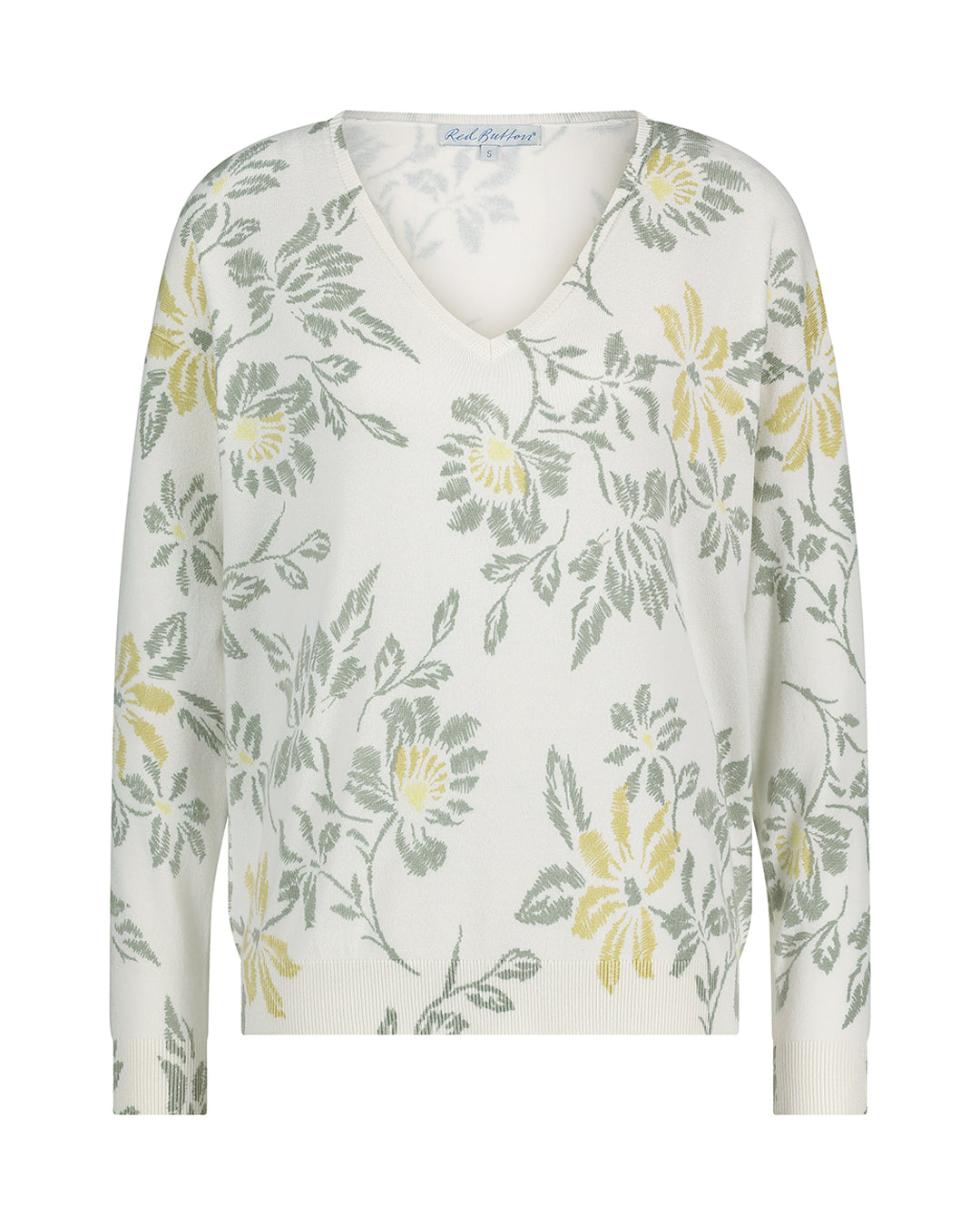 Red Button Frühlingspullover Fay Poppy Summersage