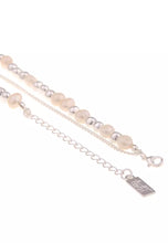 Lade das Bild in den Galerie-Viewer, Leslii Halskette Layeringkette mit Gliedern und Süßwasserperlen Silber
